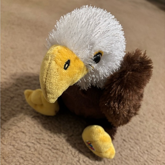 Webkinz 8" Bald Eagle HM214 RETIRED - NO CODE - Picture 1 of 9